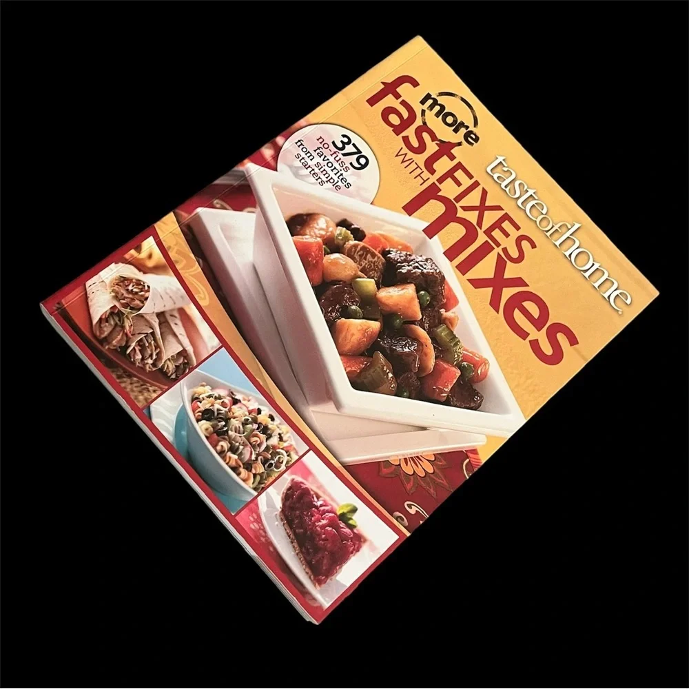 Taste of Home 379 More Fast Fixes with Mixes Cookbook Perfect Gift Condition NWT